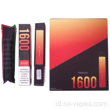 Puff bar xxl 1600 rasa